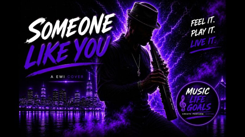 Someone Like You - Saxophone / EWI Cover -  Piano Vibes